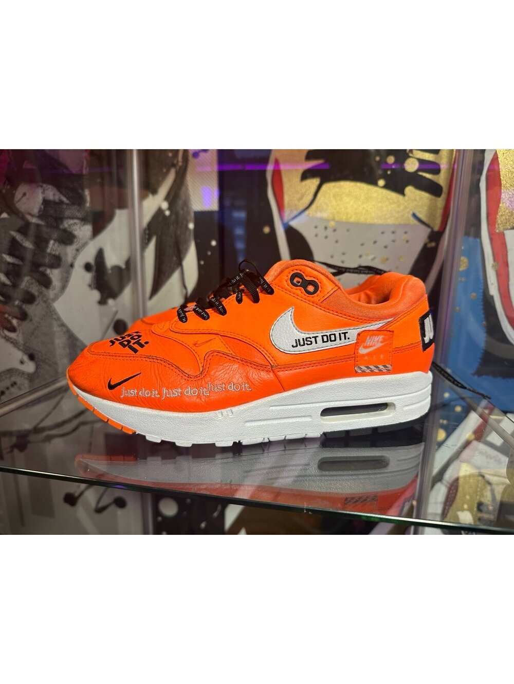 Nike Air Max 1 PRM JUST DO IT JDI OFF WHITE SIZE: WOMENS 7